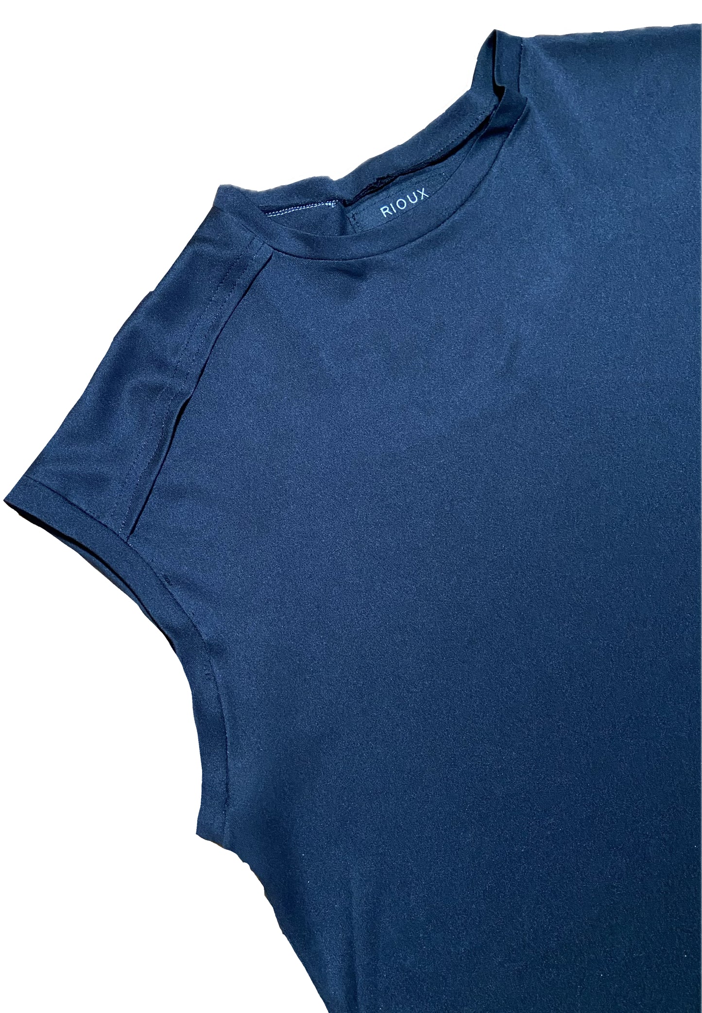 Black Flap Tank Tops