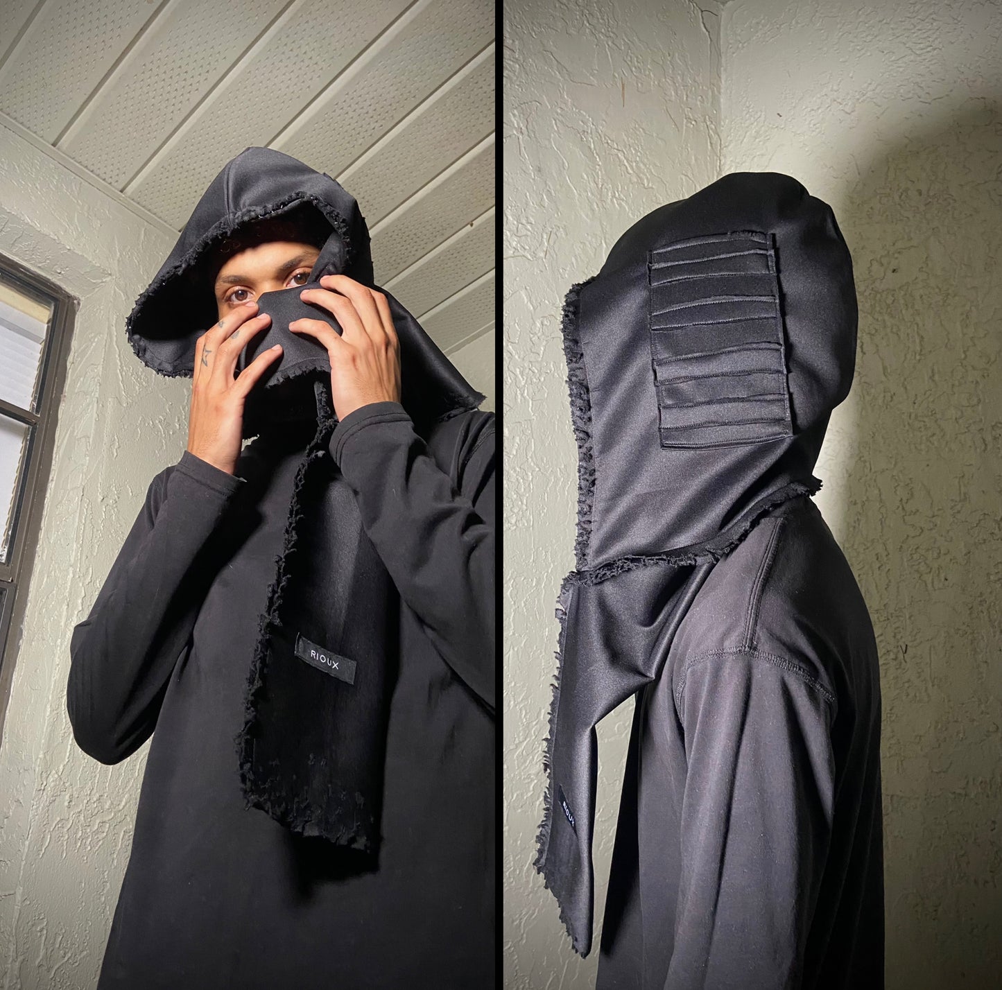 Black Hood Scarfs