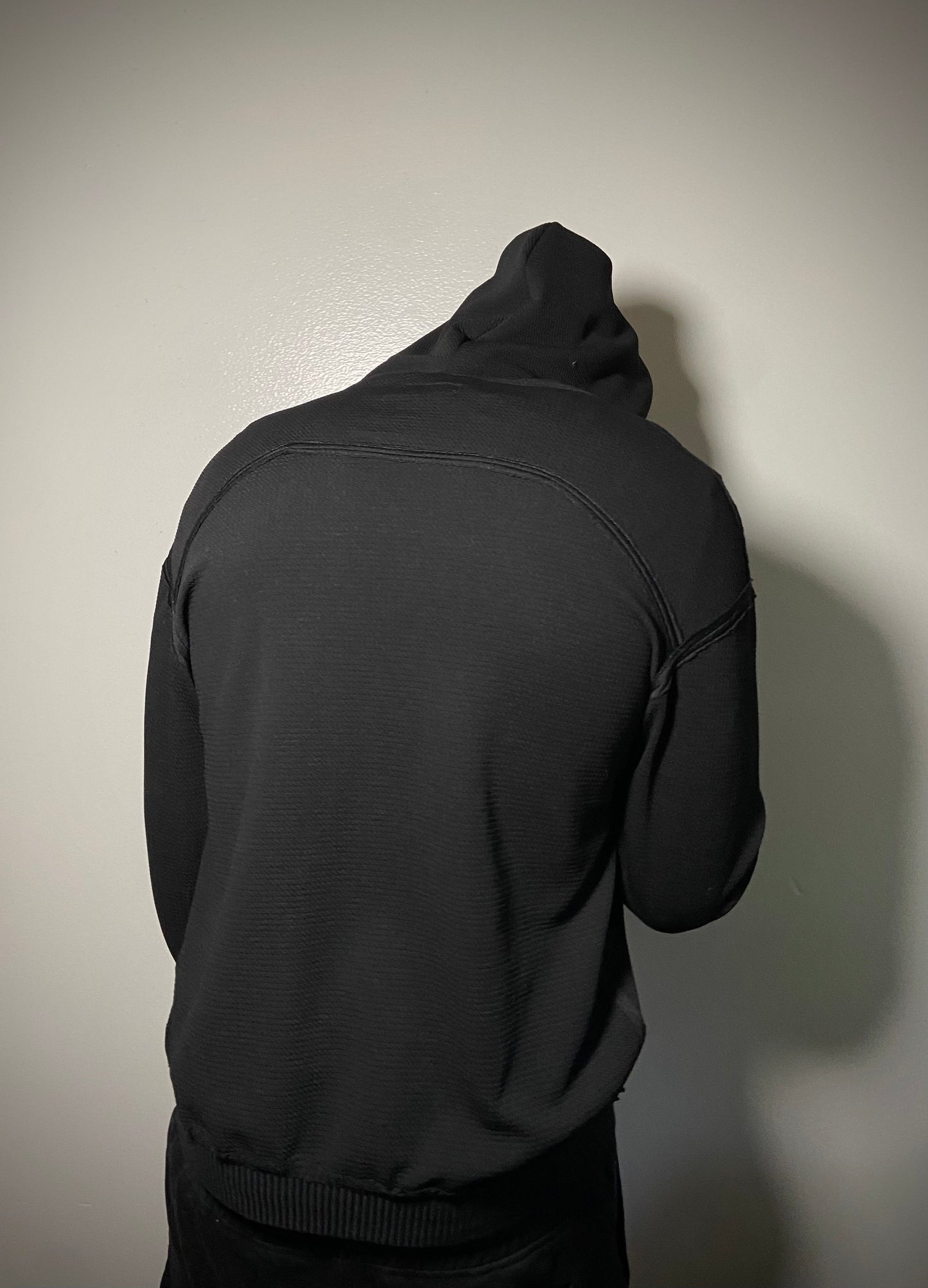 Black Zip Up Hoodie