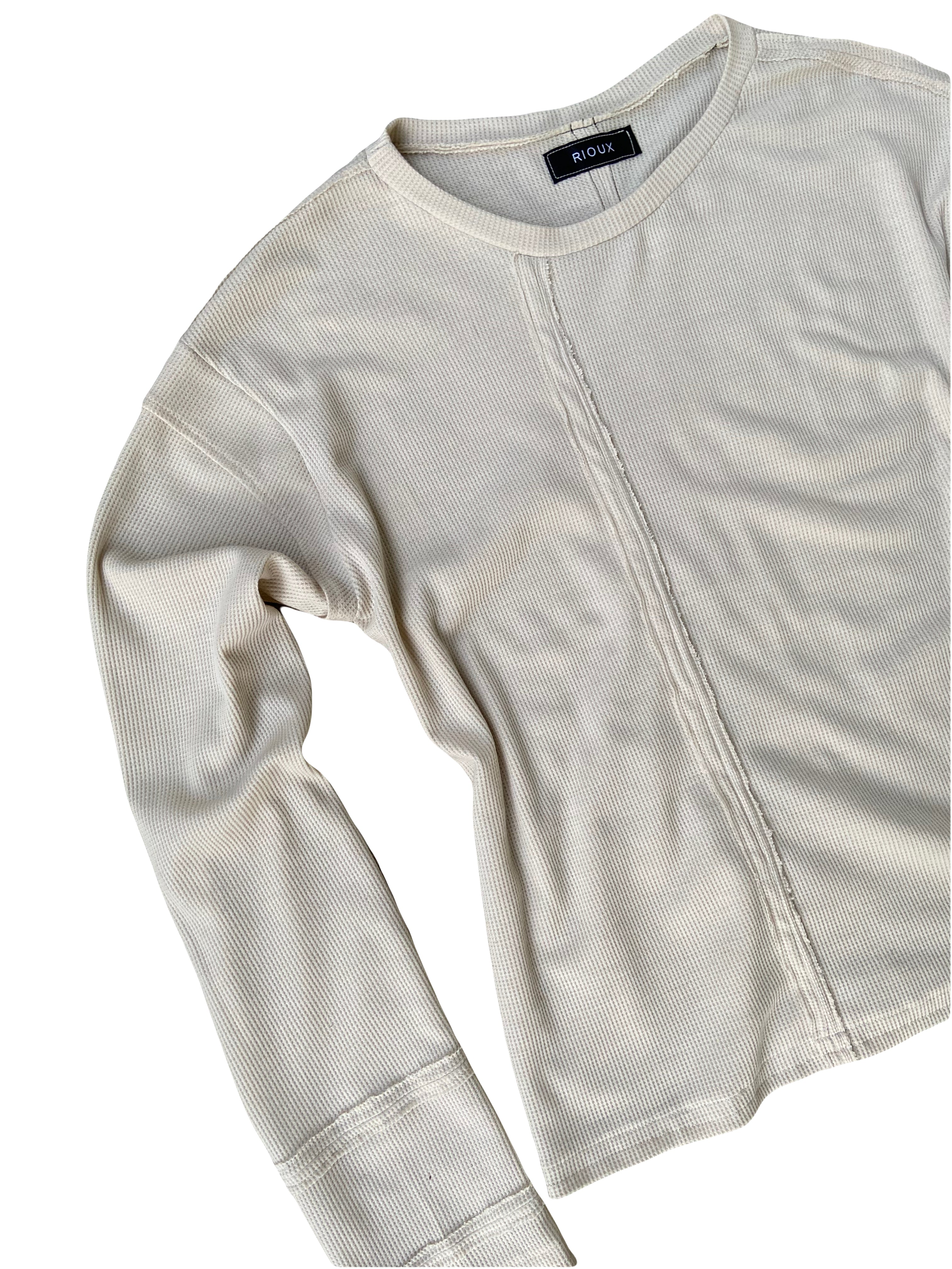 Waffle Knit Long Sleeve