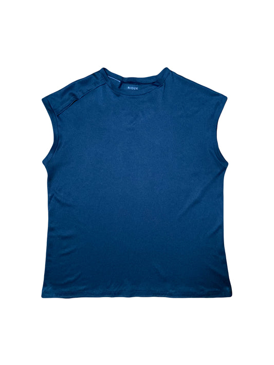 Black Flap Tank Tops