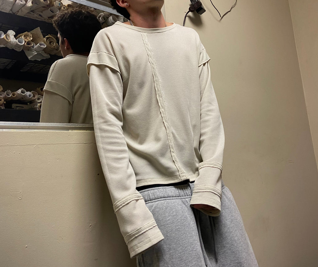 Waffle Knit Long Sleeve